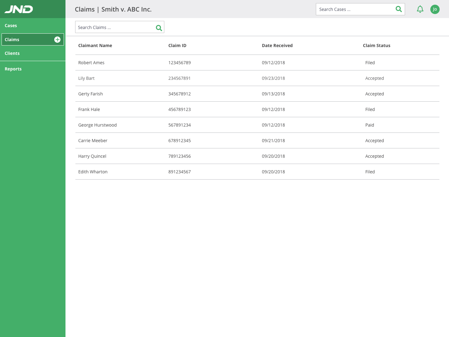 jnd high fidelity mockup